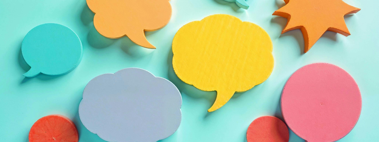 multiple speech bubbles